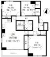 千代田区三番町18マンション間取り