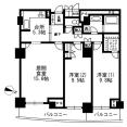 千代田区二番町7-1マンション間取り